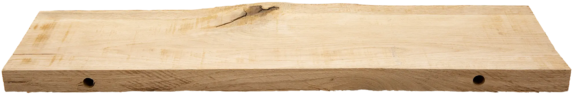 Estante roble macizo tarugo 18.5x60x3 cm