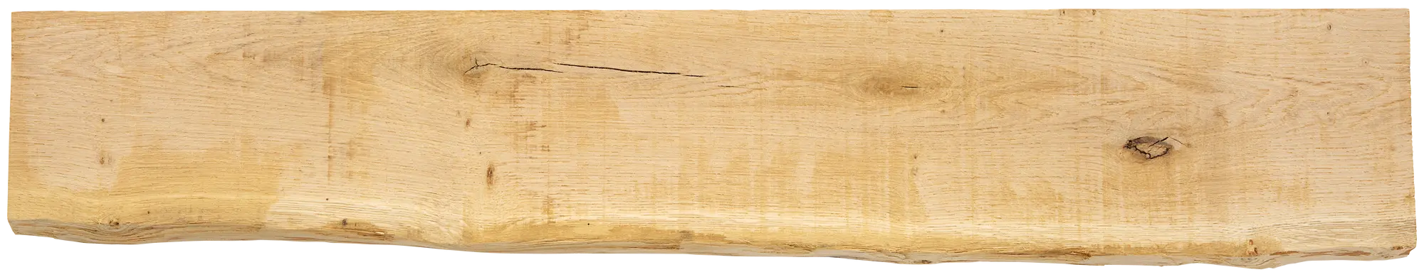 Estante roble macizo tarugo 18.5x90x3 cm