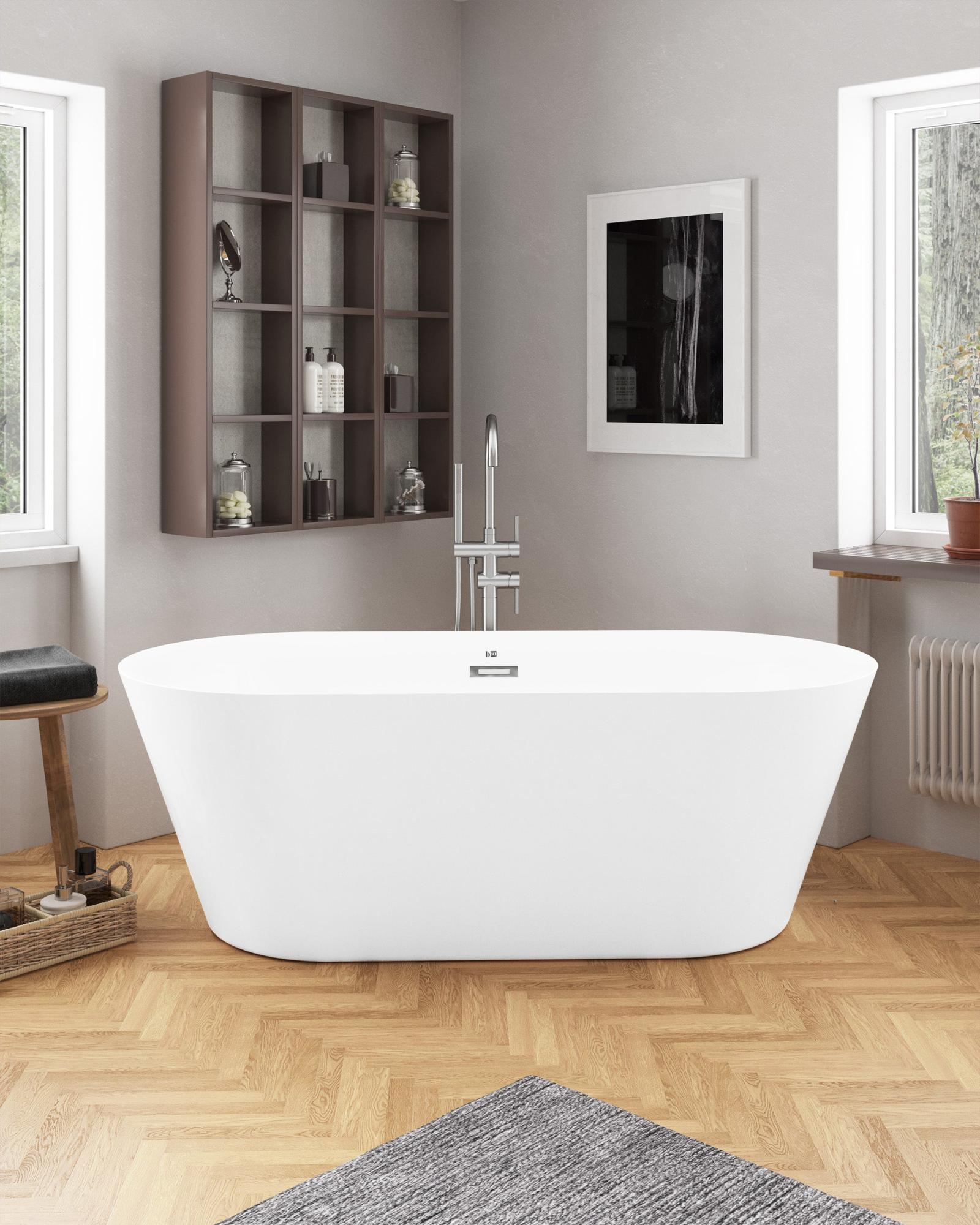 Bañera isla obath cup blanco br 170x80 cm de la marca OBATH