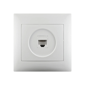 Interruptor de cruzamiento monoblock LIKA color blanco
