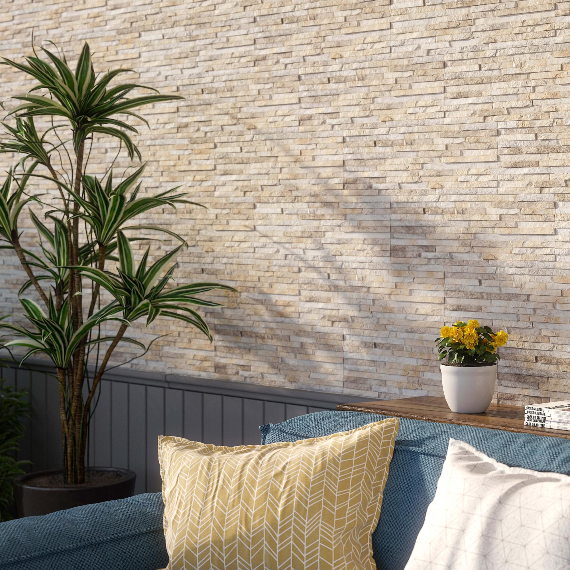 Dale un toque distintivo a la casa: paredes en piedra