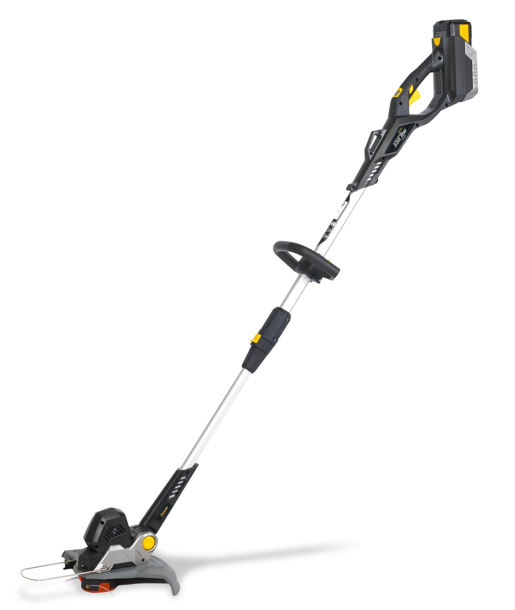 Cutter Profesional Cortabordes A Batería , 18 V / 2,0Ah Batería, 2 En 1 Cortabordes Y Bordeadora 254cm Ancho De Corte Interruptor De Seguridad Doble Ligero Bajo Nivel De Ruido Desbrozadora Gasolina