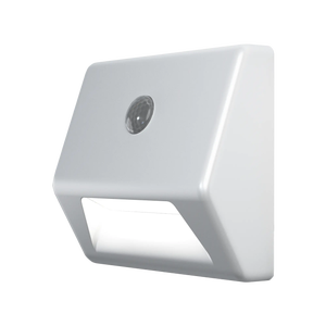  Aurora Golden Motion Sensing - Foco LED con sensor de movimiento,  funciona con pilas, color blanco puro, utiliza 4 pilas AA, paquete de 3 :  Herramientas y Mejoras del Hogar