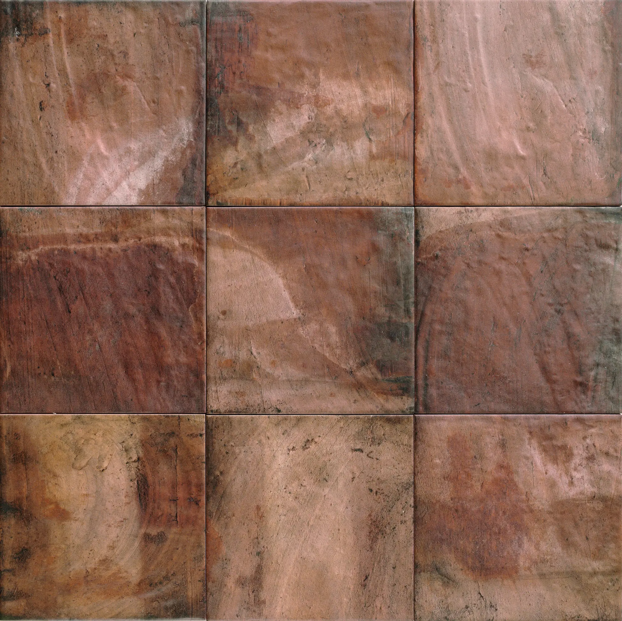 Suelo cerámico forli efecto terracota marrón 20x20 cm c1