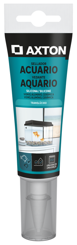 Cartucho Silicona Sellador Acuarios Aquarium Transparente 280 ml