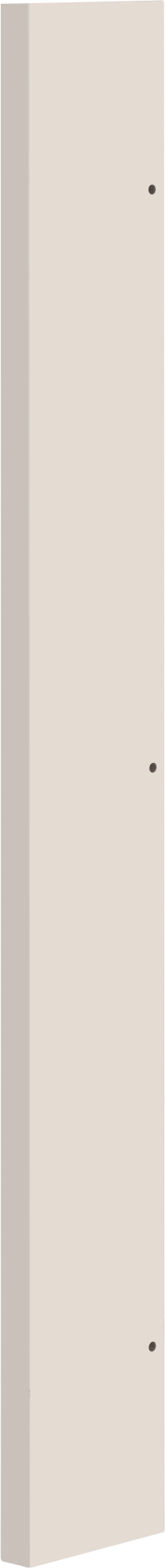 Regleta angular delinia id mikonos marrón 9x76,8 cm