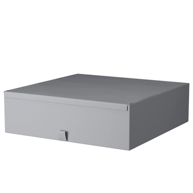 Caja SPACEO HOME gris XL 56x16x56(anchoxaltoxfondo) | Leroy Merlin