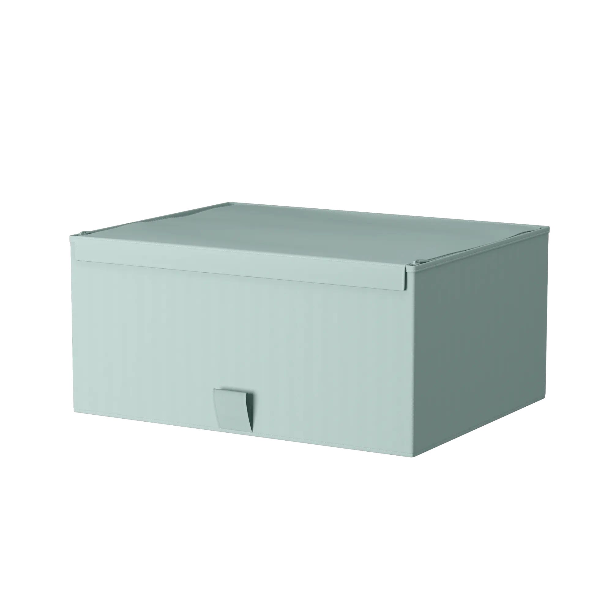 Caja de Almacenaje con Tapa Verde Plástico 13 L (28 x 15 x 39 cm) (12  Unidades)
