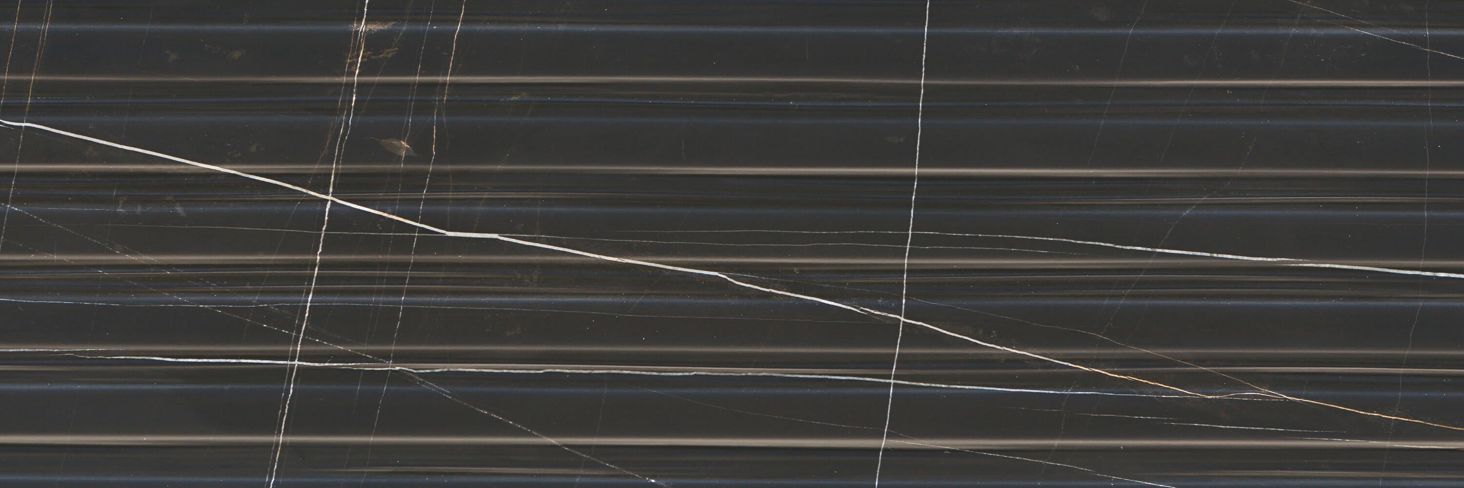 Azulejo cerámico durban efecto mármol exedra black shine 30x90 cm
