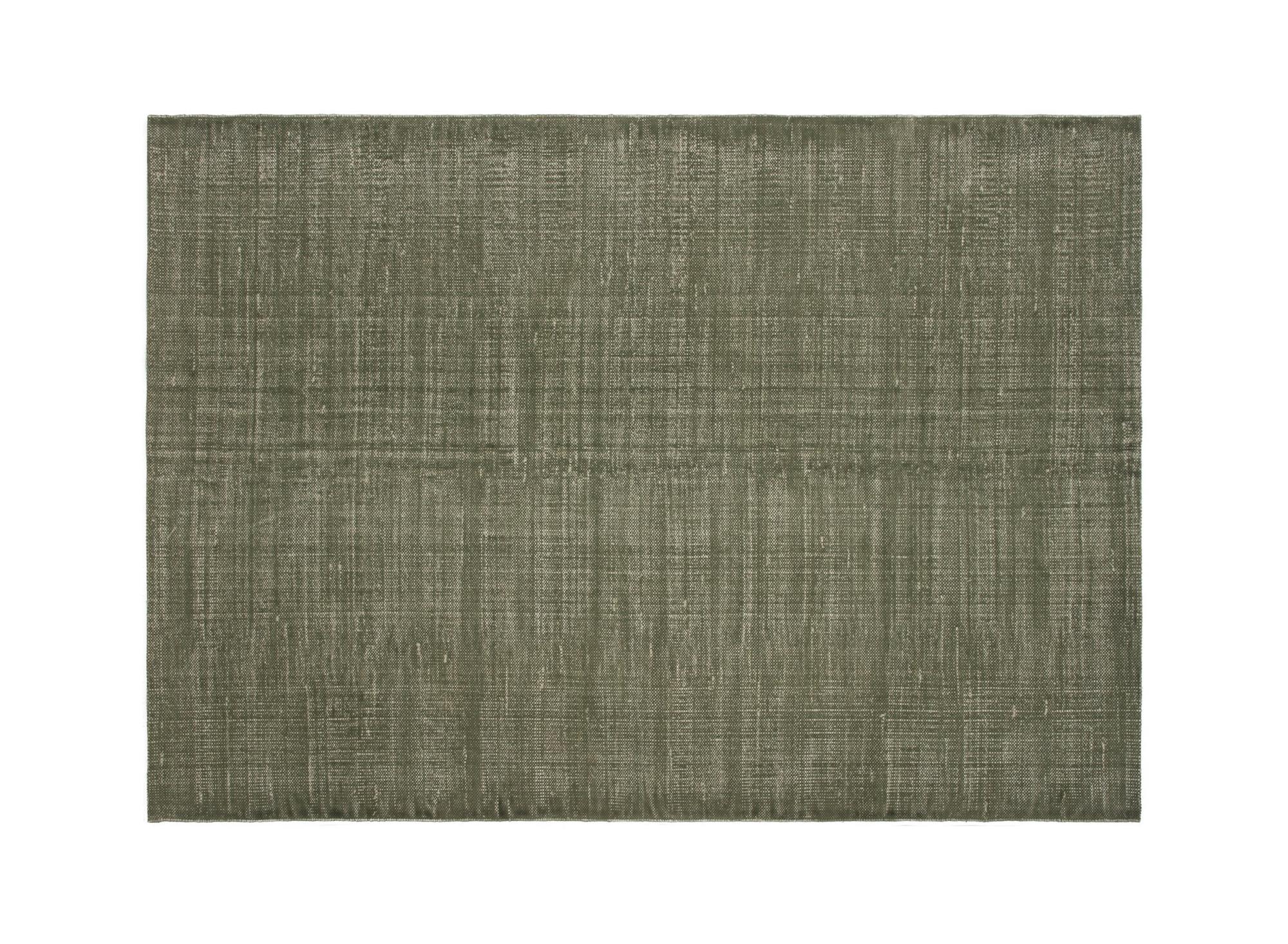 Alfombra stone wash verde 175x235 cm