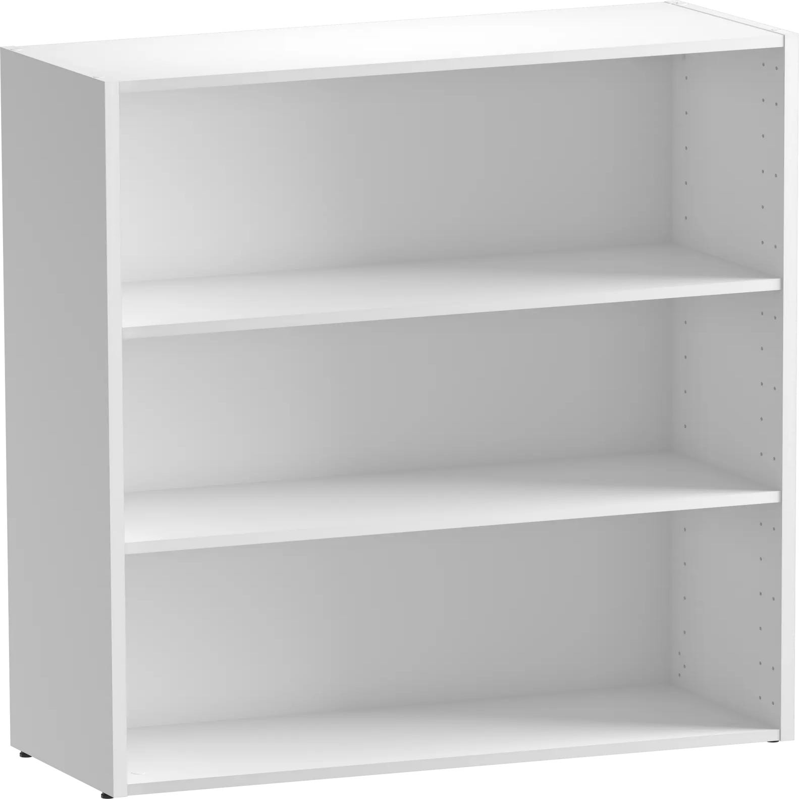estanteria de madera blanca, 120 cm alta- 55 cm - Compra venta en