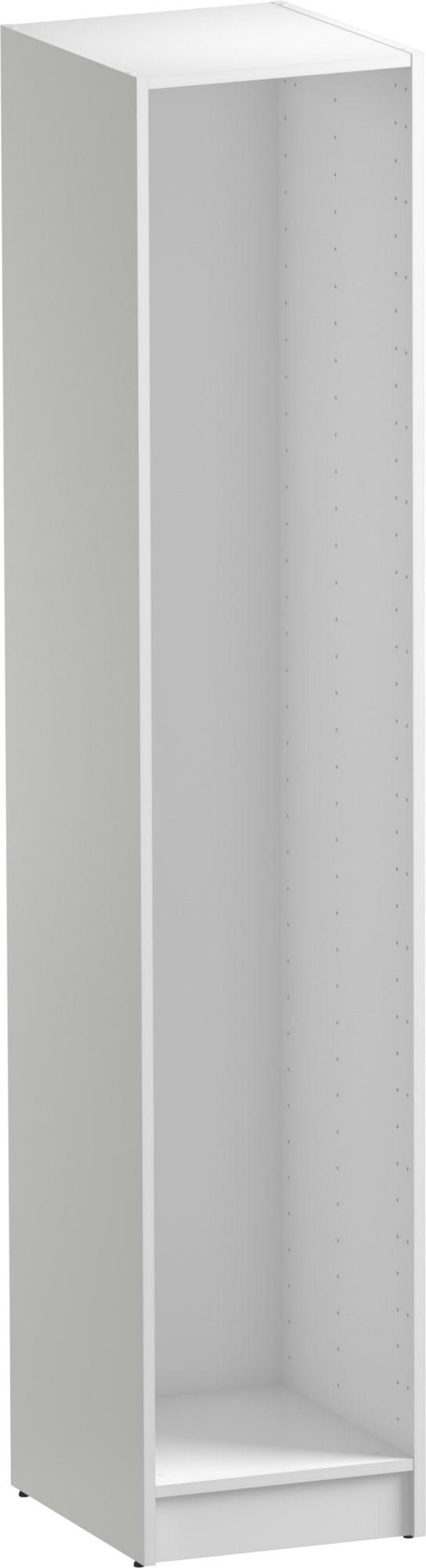 Módulo de armario spaceo home blanco 40x200x45 cm