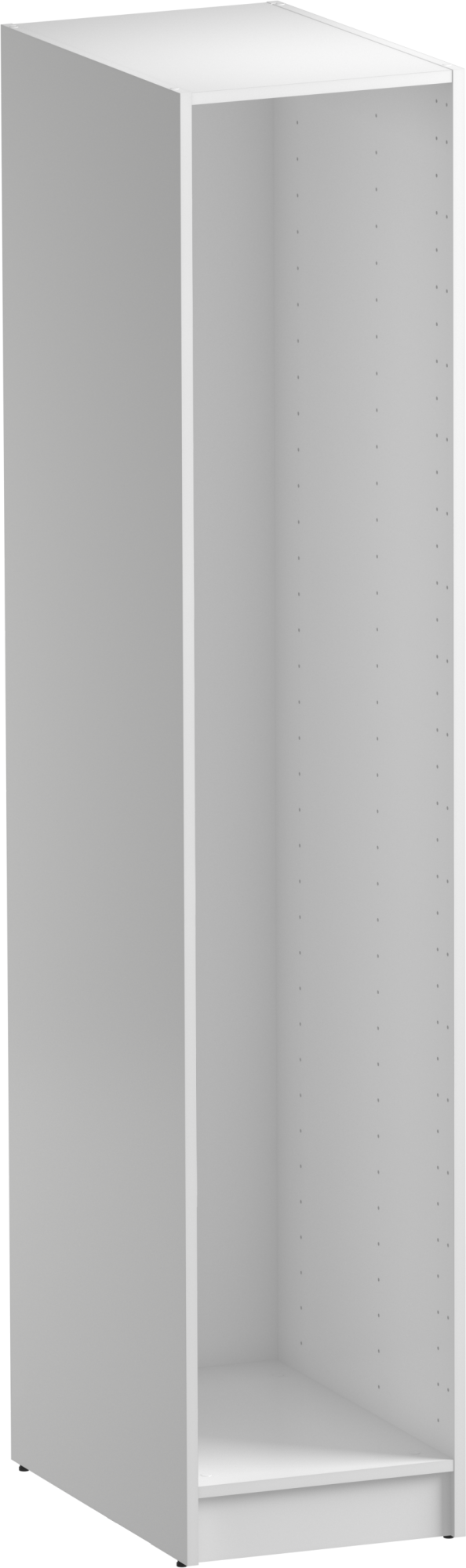 Módulo de armario spaceo home blanco 40x200x60 cm