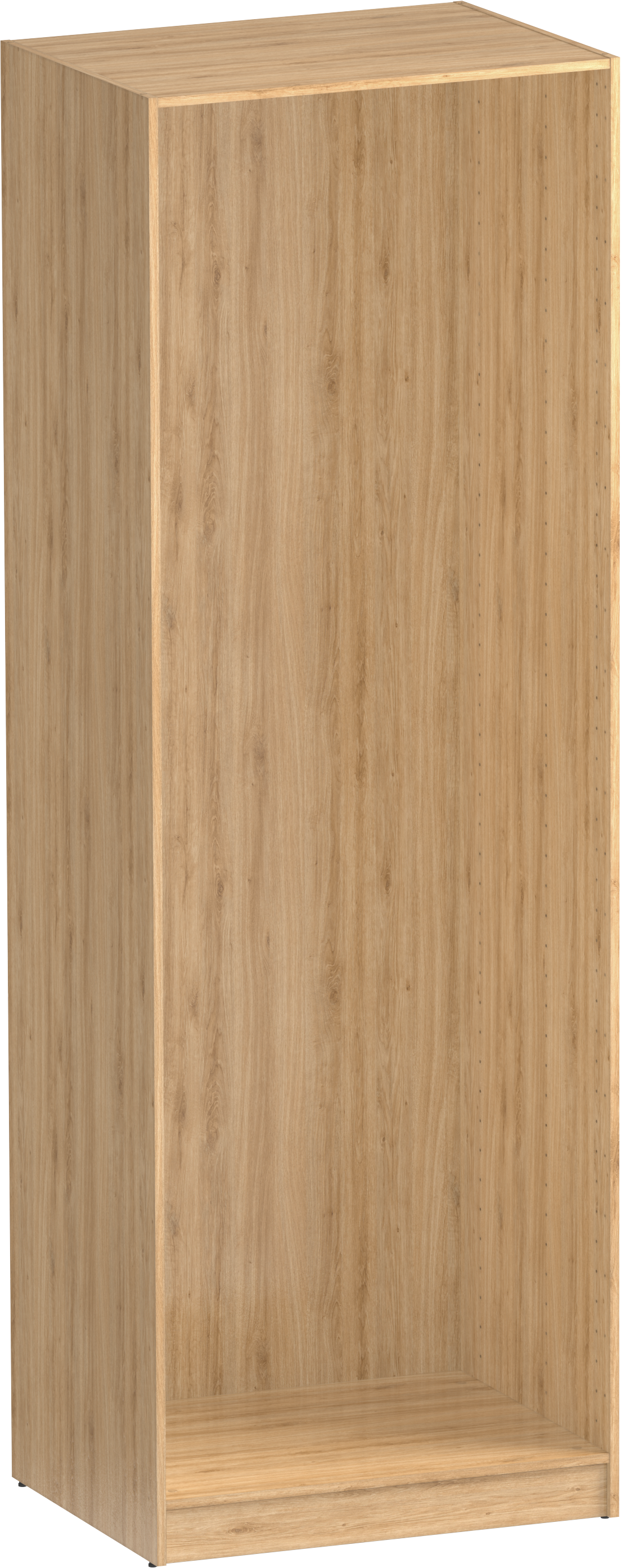 Módulo de armario spaceo home roble 80x240x60 cm