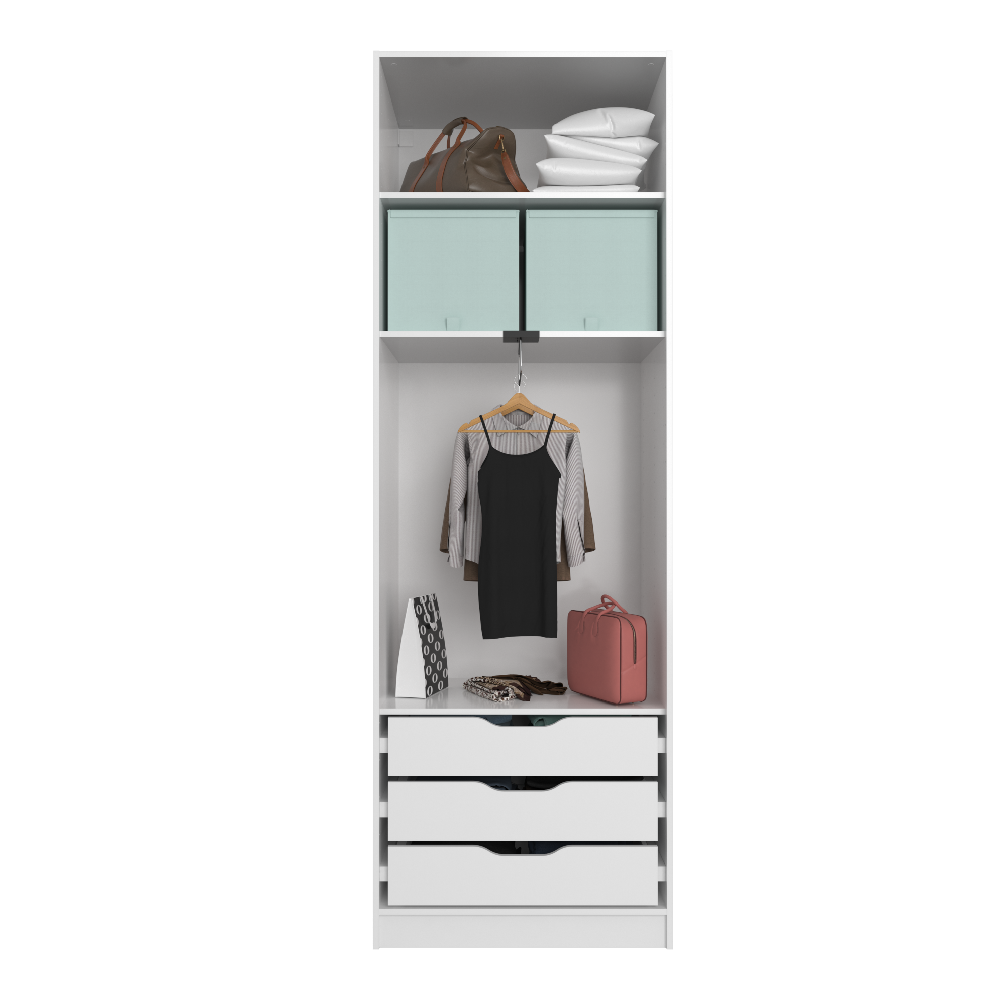 Pack 2 baldas para módulo armario 80x60x1.6cm | Leroy Merlin