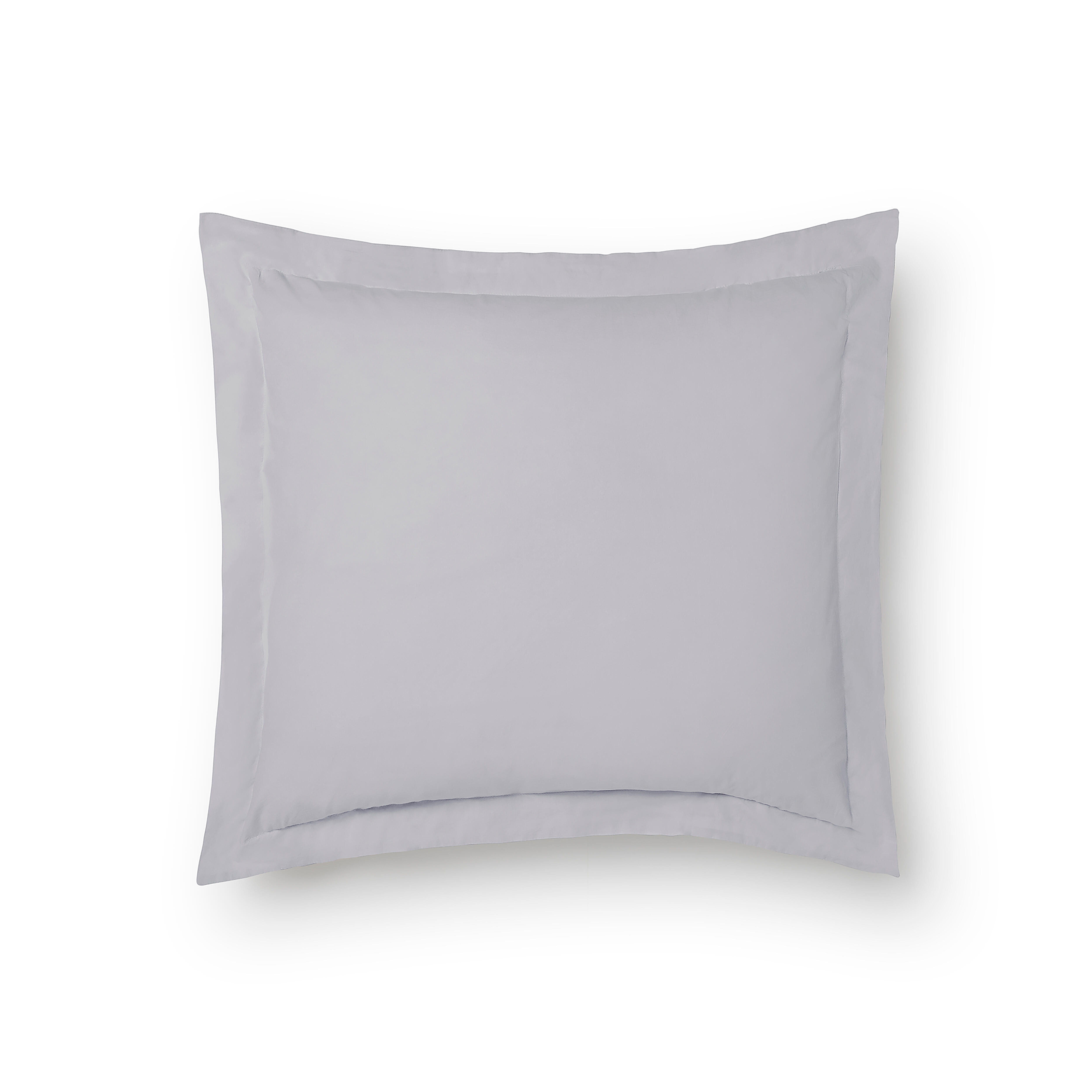 Funda para cuadrante de cama wash grament percal 200 hilos gris perla 60x60 cm