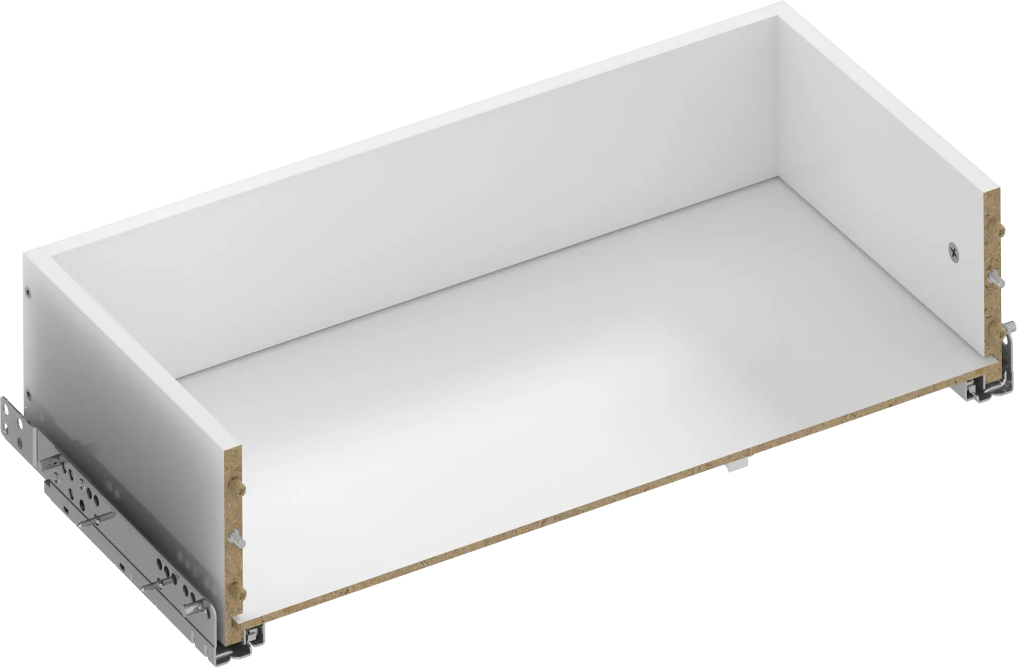 Kit cajón exterior para módulo de armario spaceo home 60x20x30cm
