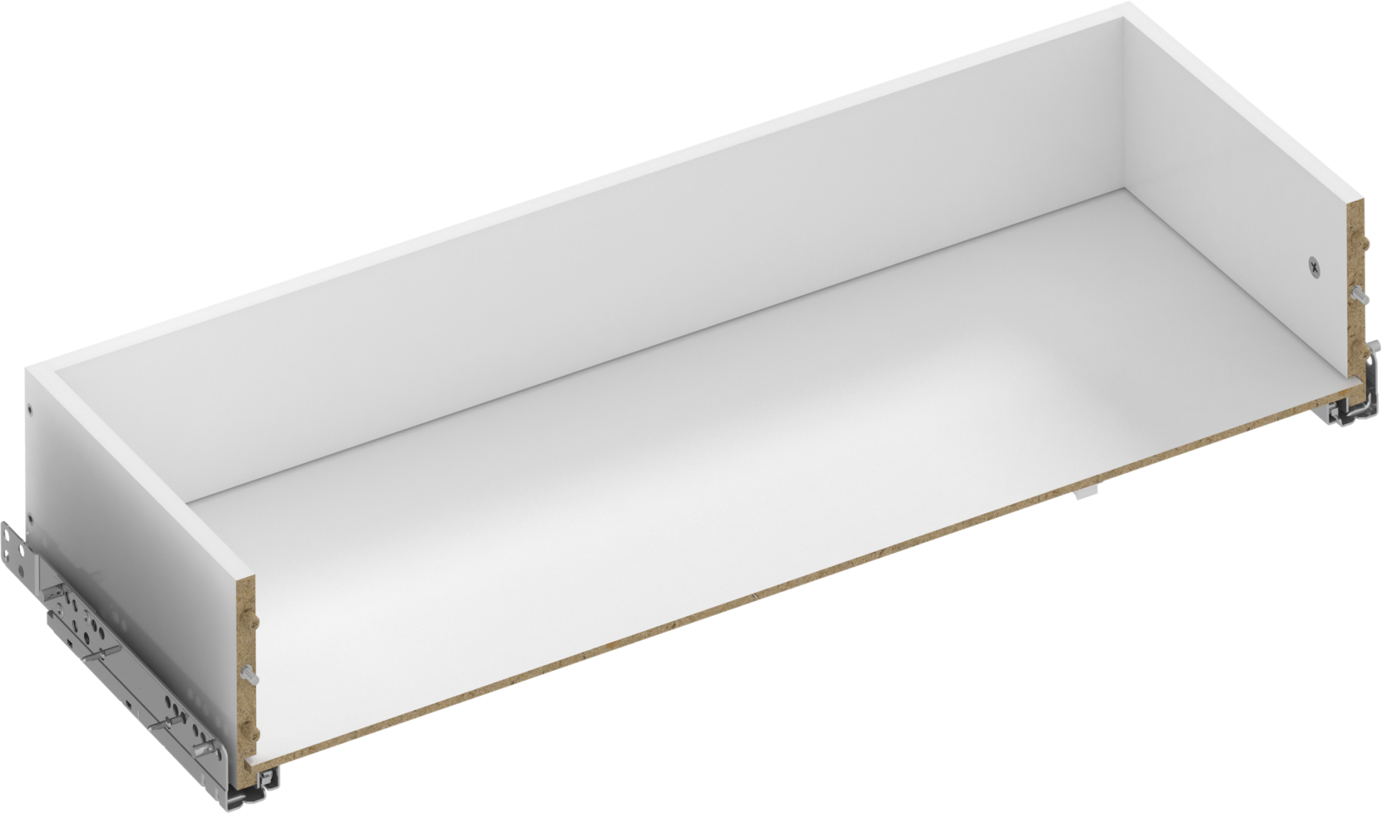 Kit cajón exterior para módulo de armario spaceo home 80x20x30cm de la marca SPACEO