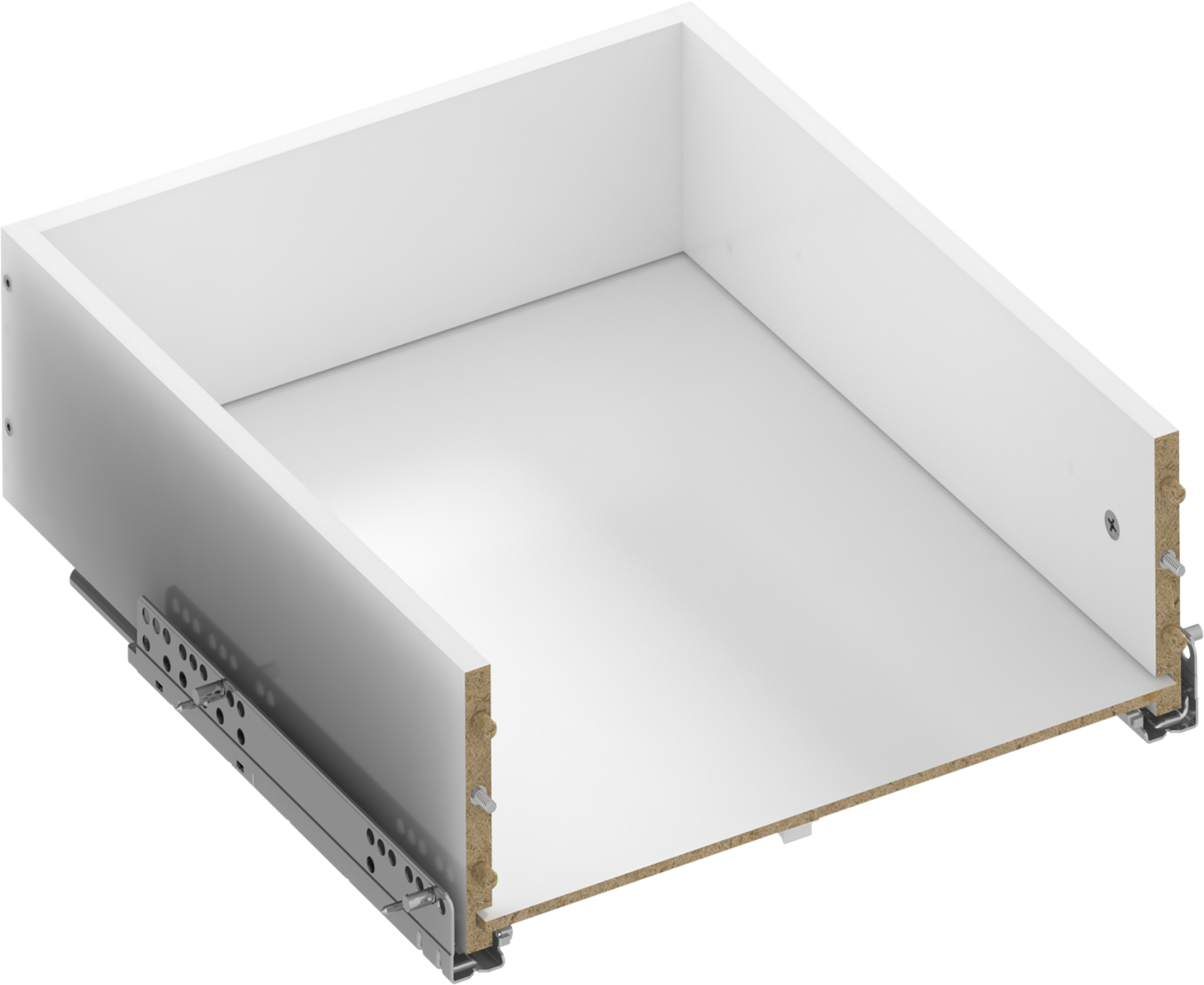 Kit cajón exterior para módulo de armario spaceo home 40x20x45cm