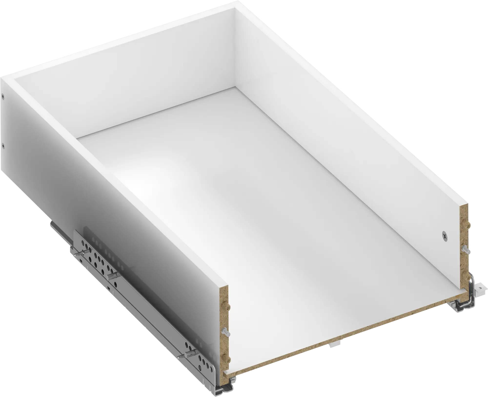 Kit cajón exterior para módulo de armario spaceo home 40x20x60cm
