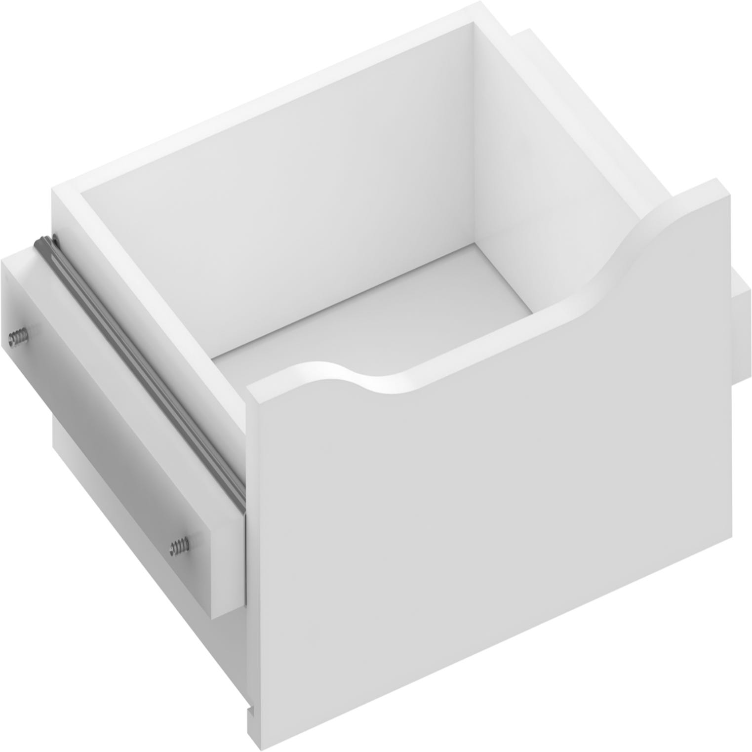 Kit cajón interior para módulo de armario SPACEO HOME blanco