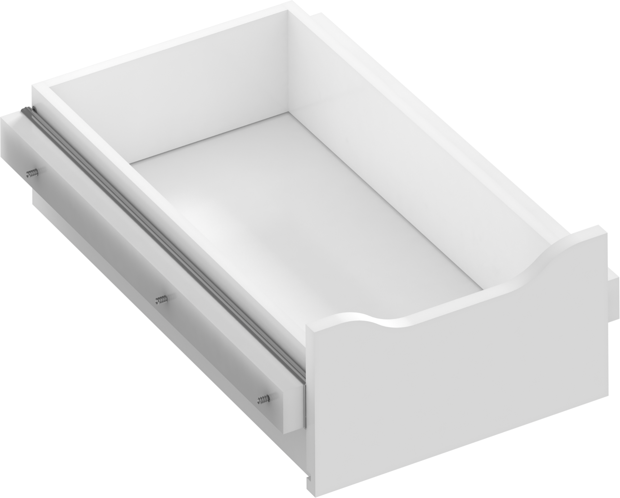 Kit cajón interior para módulo de armario spaceo home blanco 40x16x60 cm de la marca SPACEO