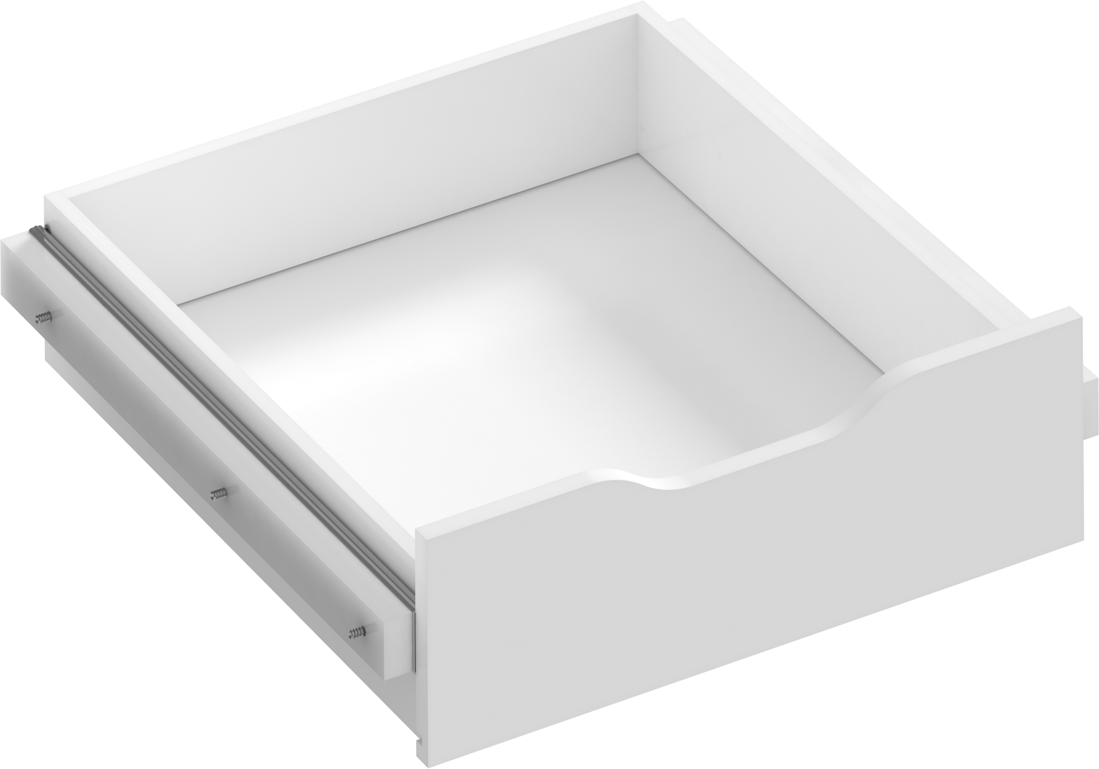 Kit cajón interior para módulo de armario spaceo home blanco 60x16x60 cm