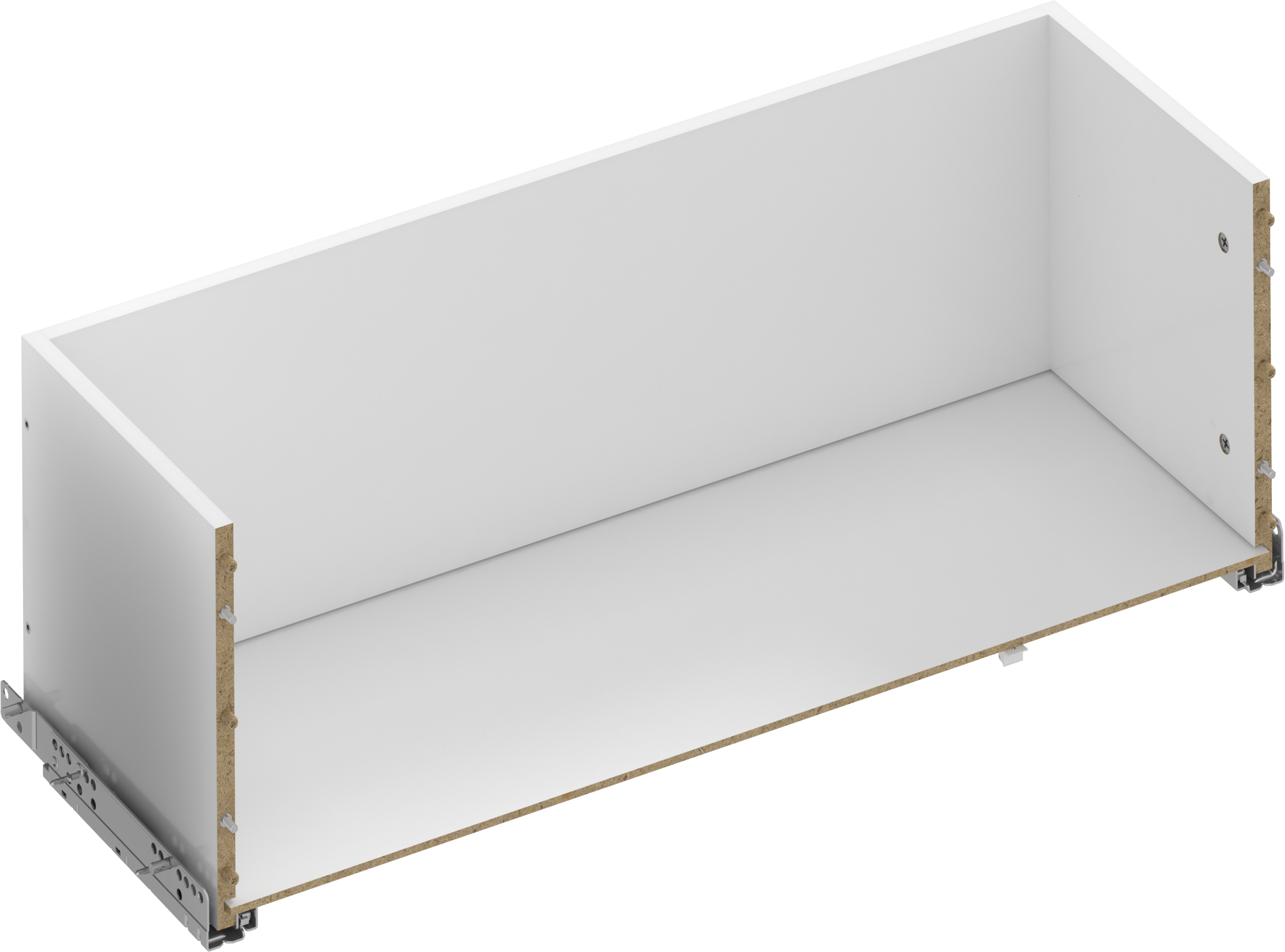 Kit cajón exterior para módulo de armario spaceo home 80x40x30cm de la marca SPACEO