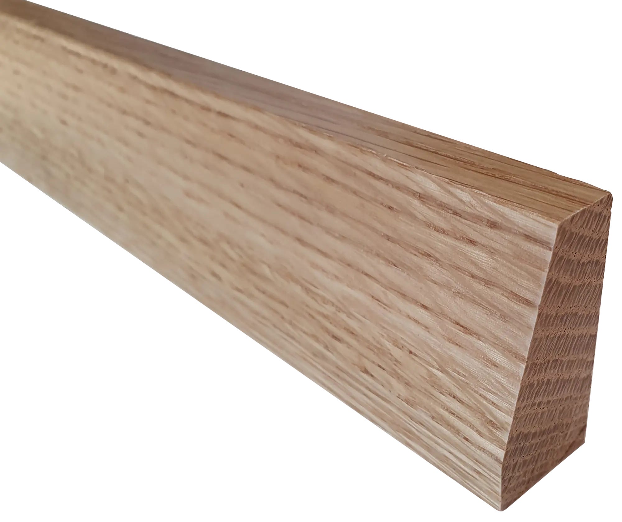 Burlete de madera roble para puerta 4,5x100 cm