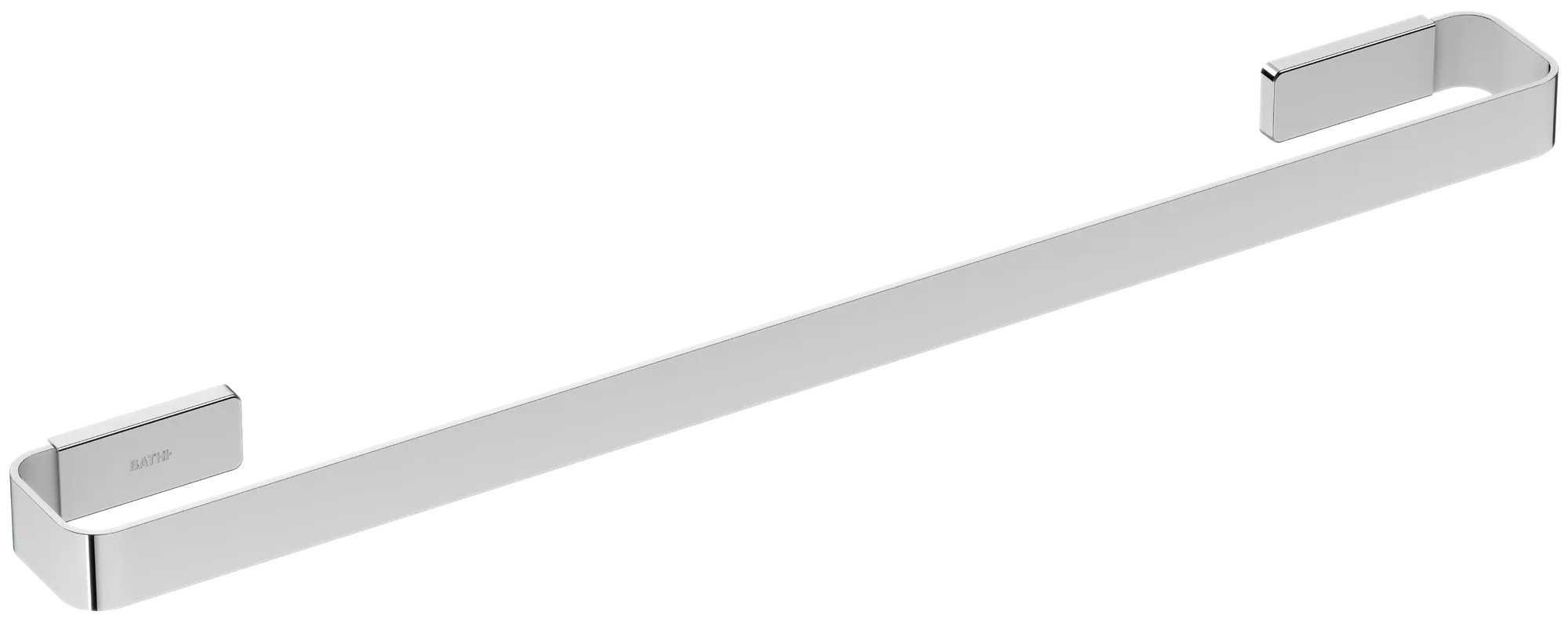Toallero line plata satinado 60x3 cm