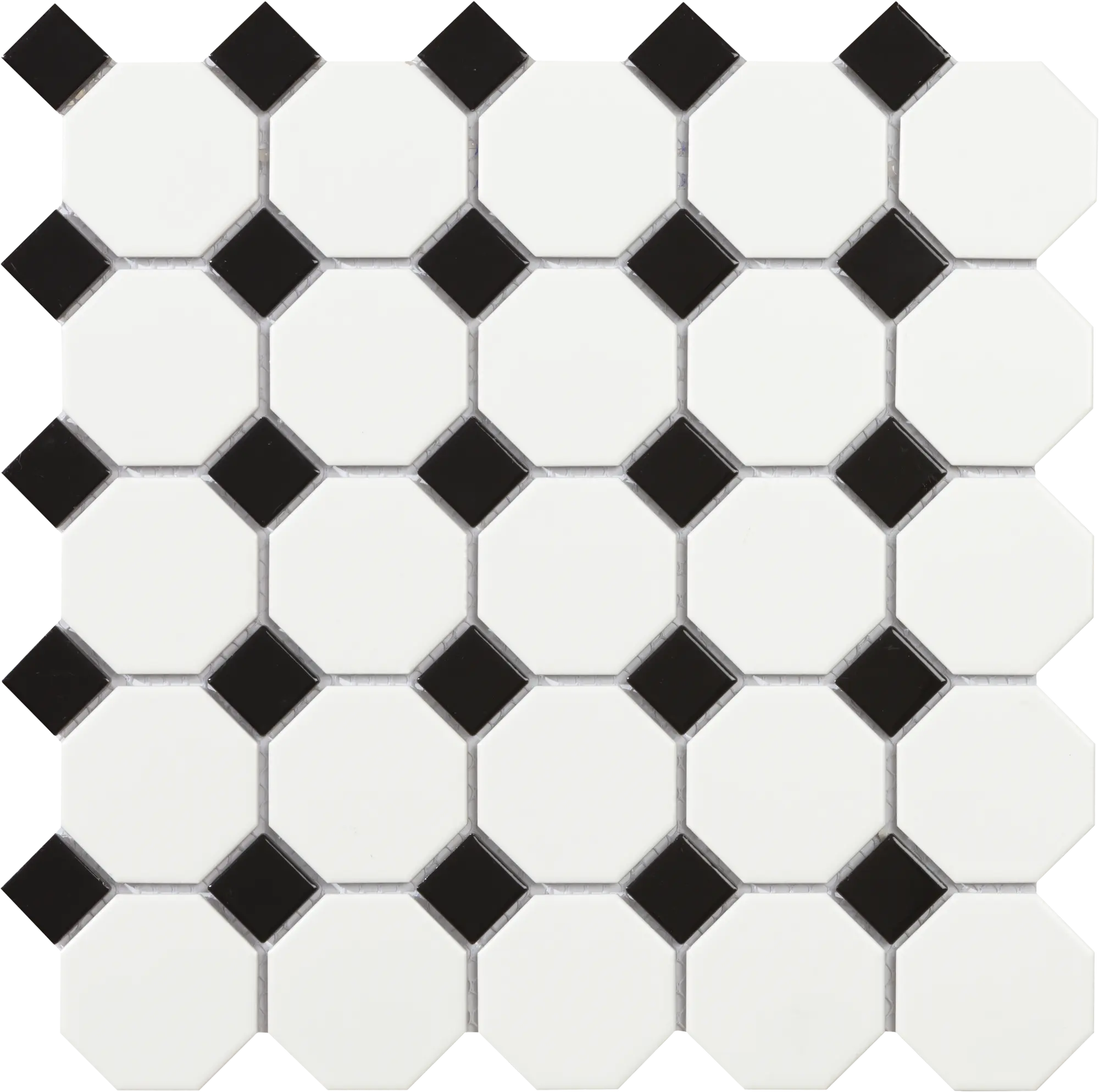 Mosaico tech octogon 29.5x30.5 cm blanco