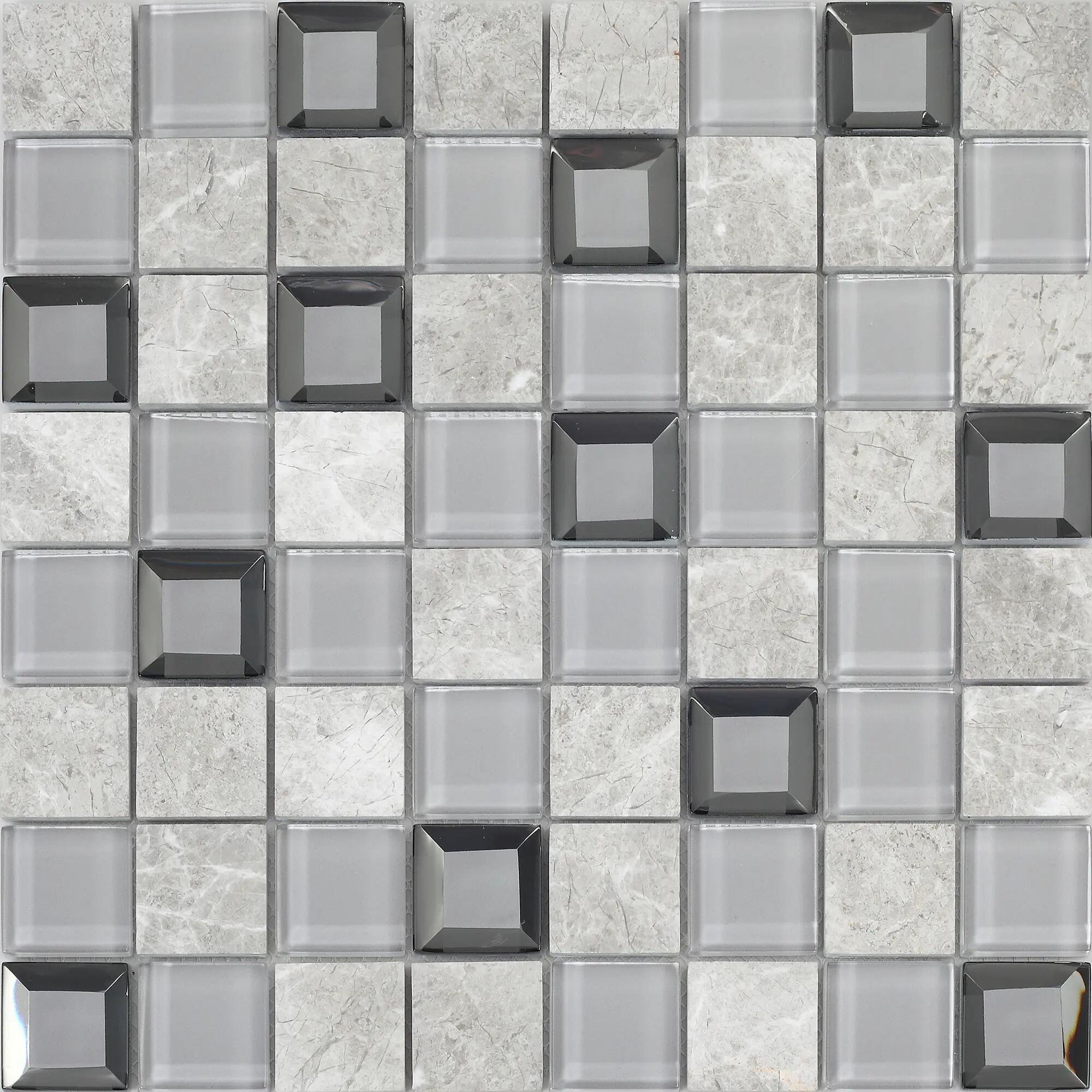 Mosaico keops 30x30 cm gris