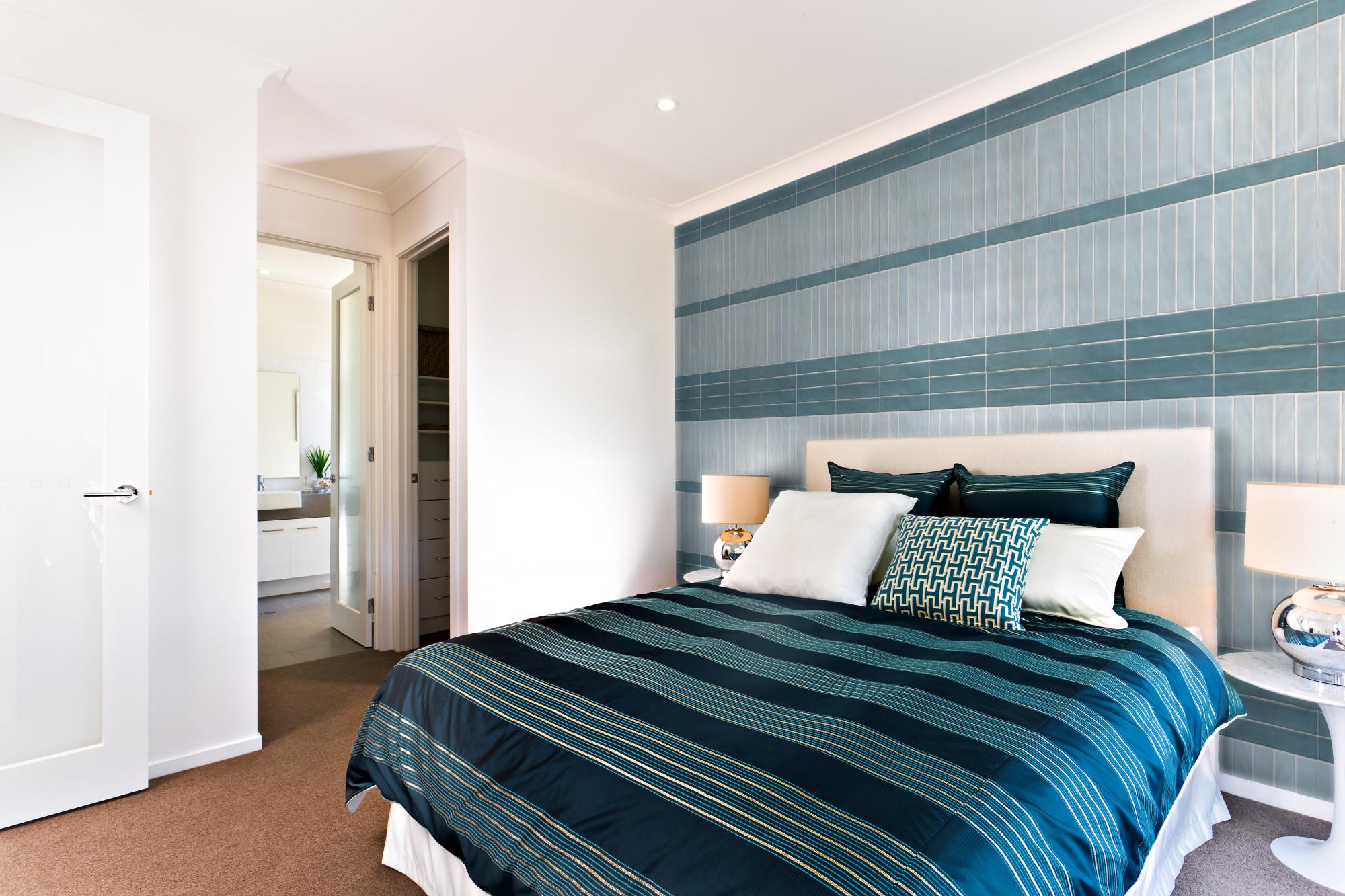 Azulejo efecto zellige azul mate 5x25 cm Spring | Leroy Merlin