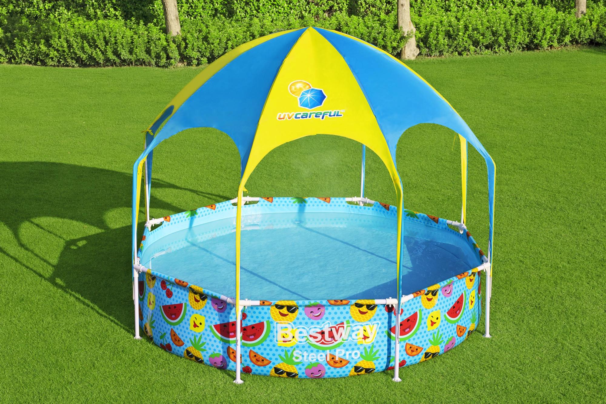 Piscina Infantil Steel Pro Techo