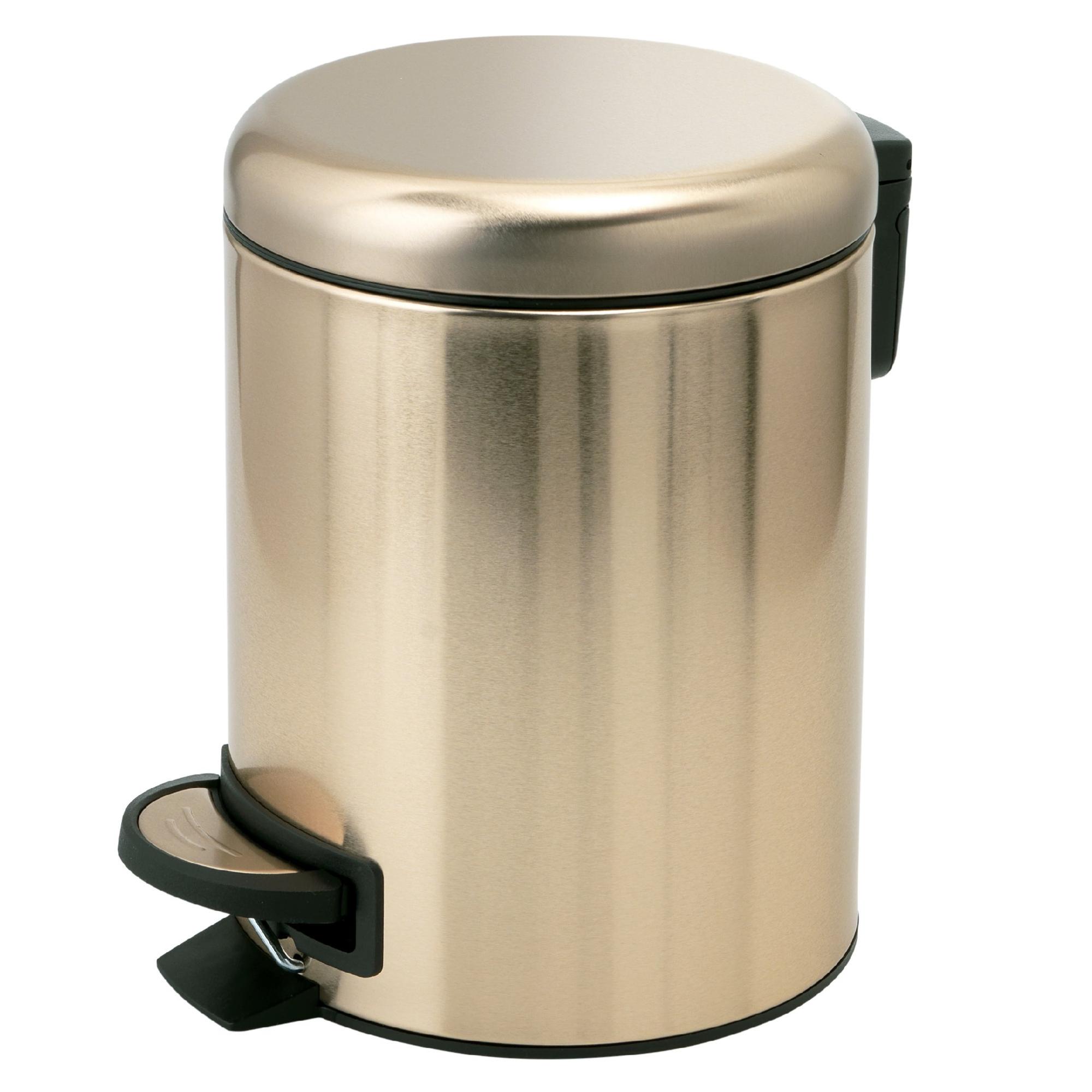 Papelera baño potty oro 3l de la marca GEDY