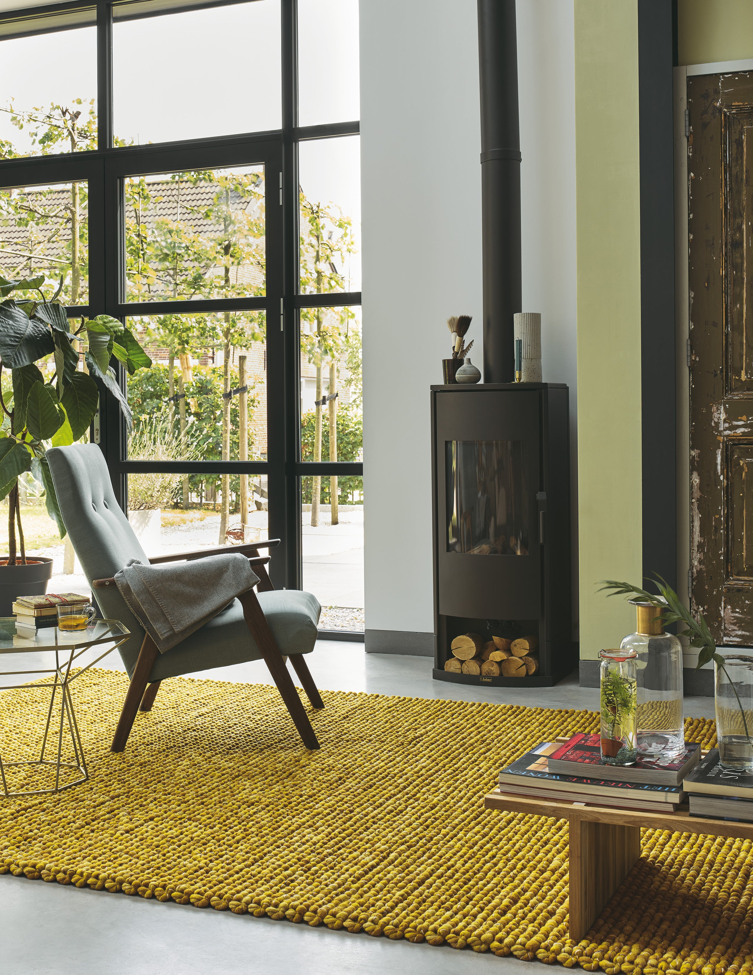 Alfombra lana y yute brink & campman cobble 29206 200x300cm