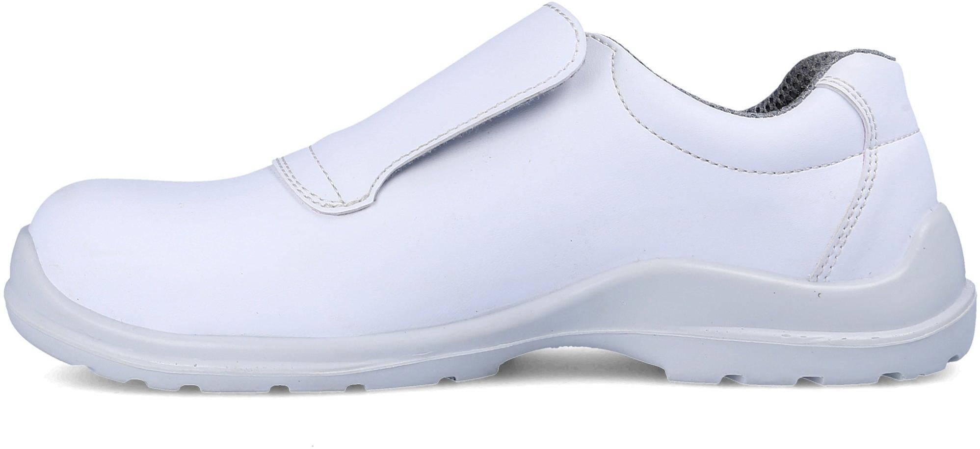 Zapato seguridad paredes, arzak microfibra blanco, talla 35