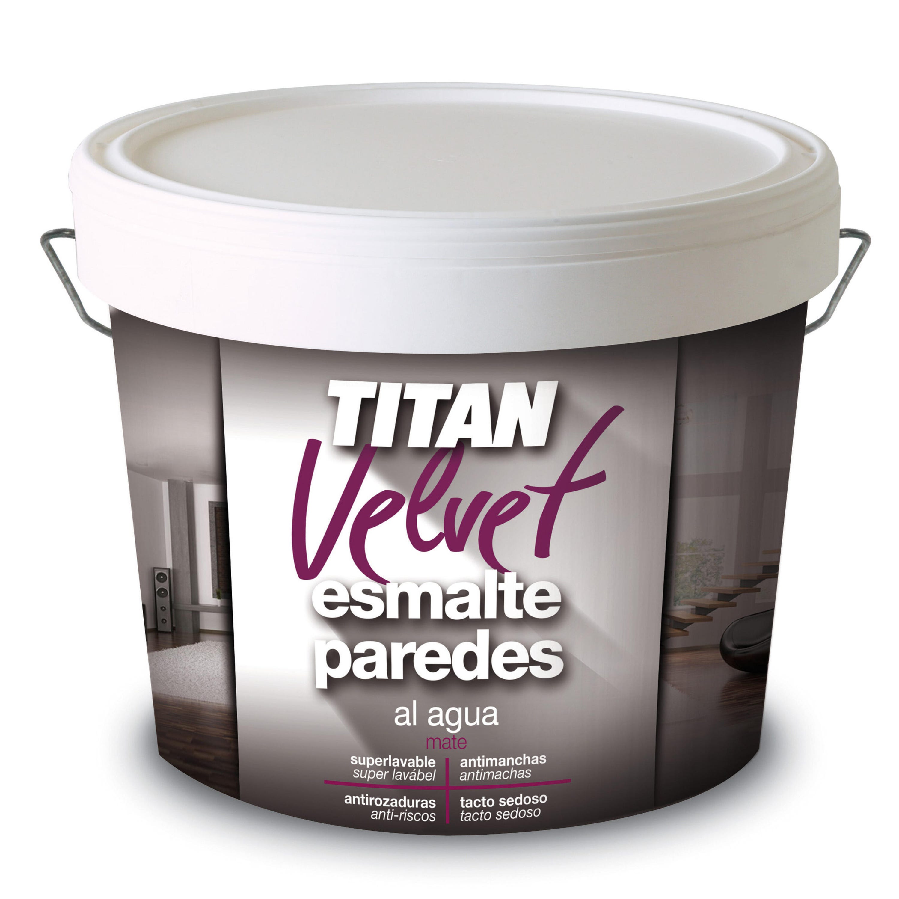 Esmalte laca al agua Titan - Pintar Sin Parar - Superstore del color
