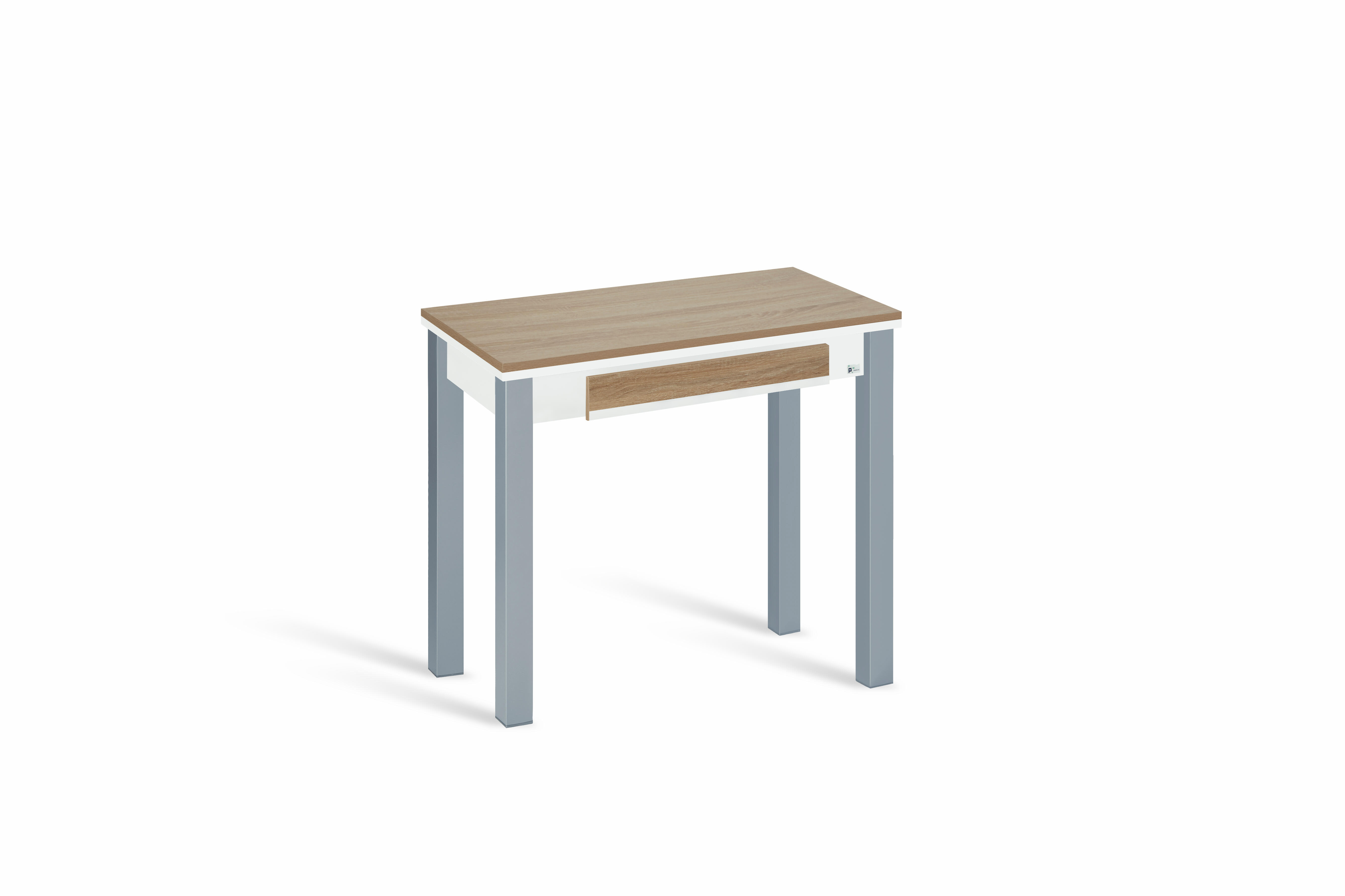 Mesa de cocina extensible madera matis de 40 a 80 cm marrón