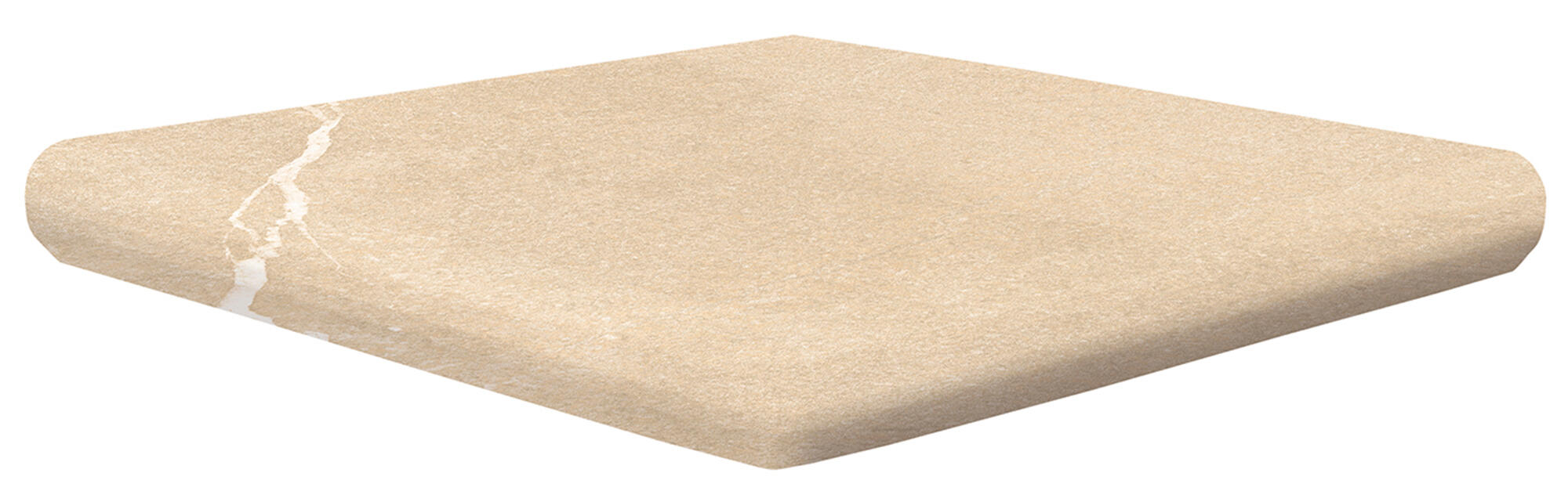 Baldosas para peldaños de escalera cemento albaroc de 33x33cm beige