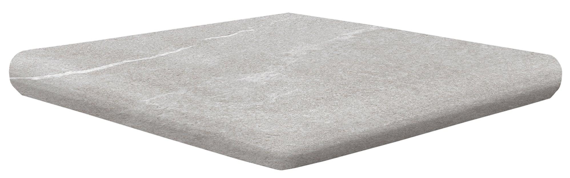 Baldosas para peldaños de escalera cemento albaroc de 3333 gris / plata