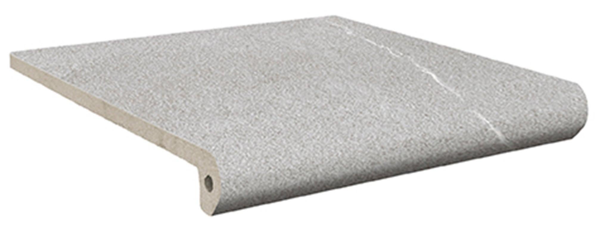 Baldosas para peldaños de escalera cemento albaroc de 3333 gris / plata