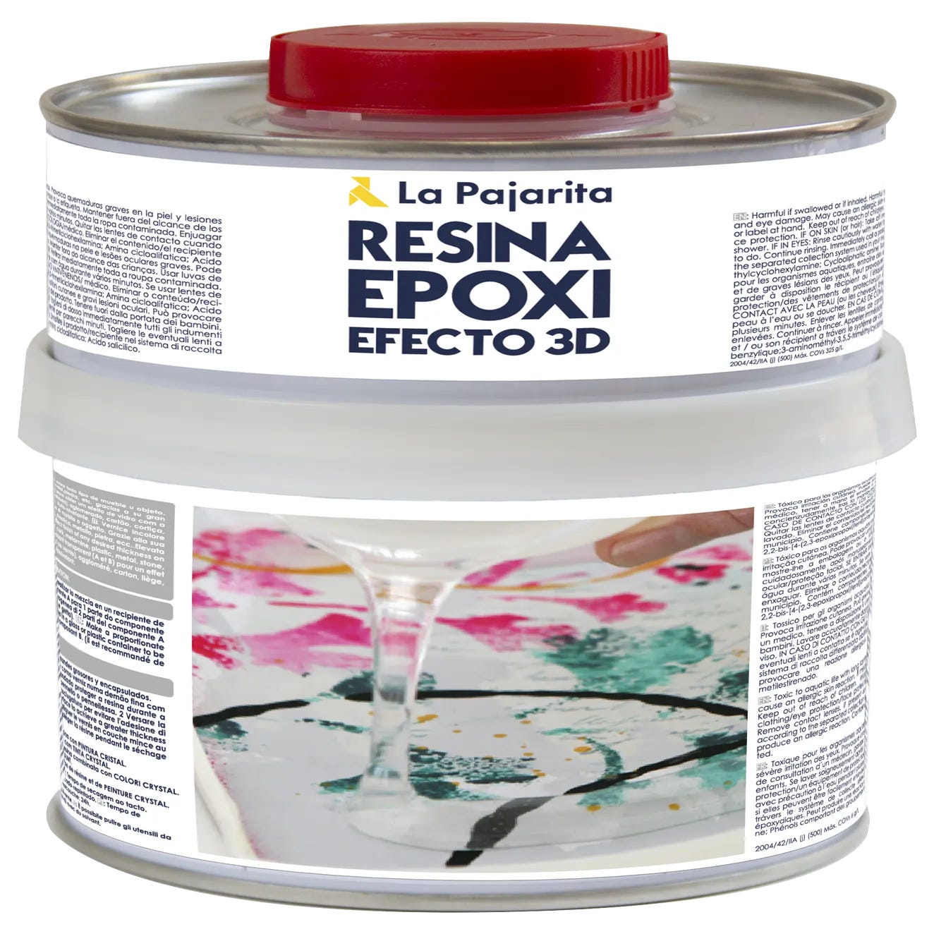 Resina Epoxi transparente para manualidades La Pajarita tienda online
