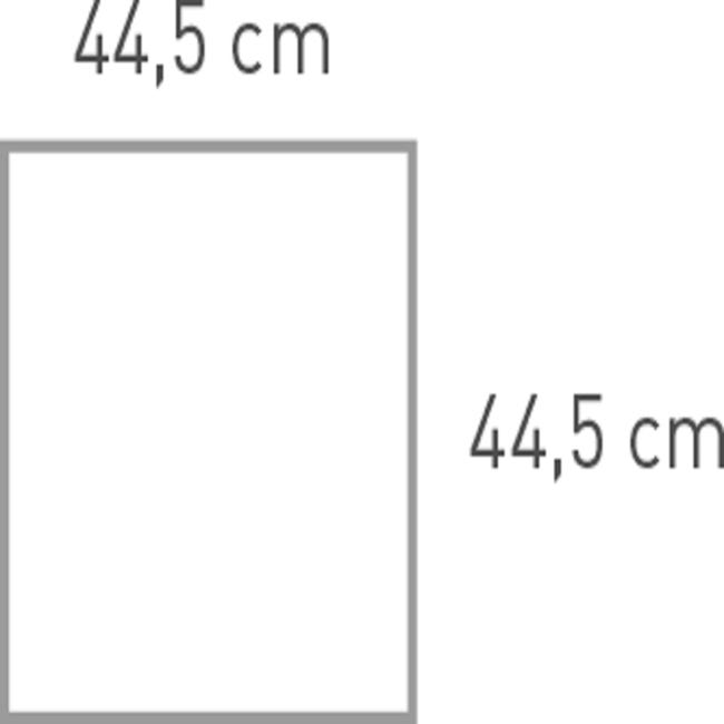 Fregadero de cuarzo INTERBANY Lagos Plus 47.5 x 47.5 cm