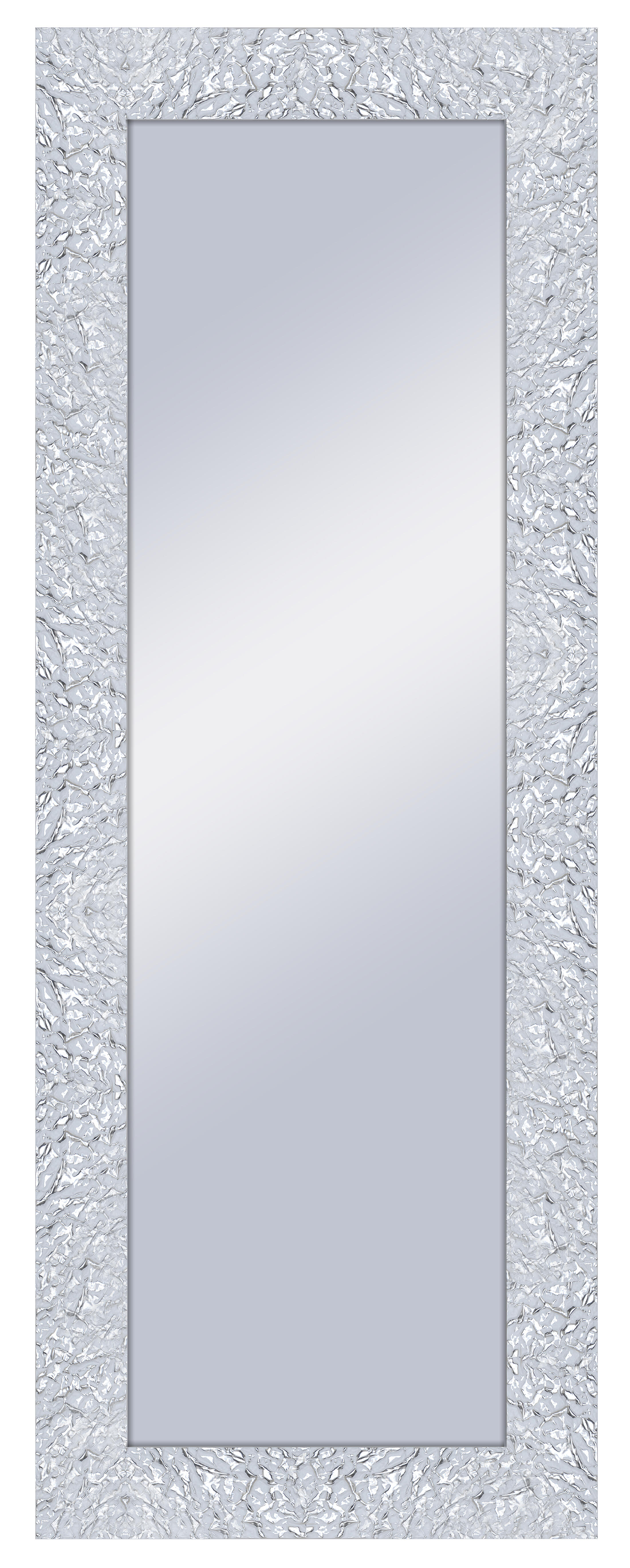 Espejo enmarcado rectangular adams blanco 159 x 59 cm