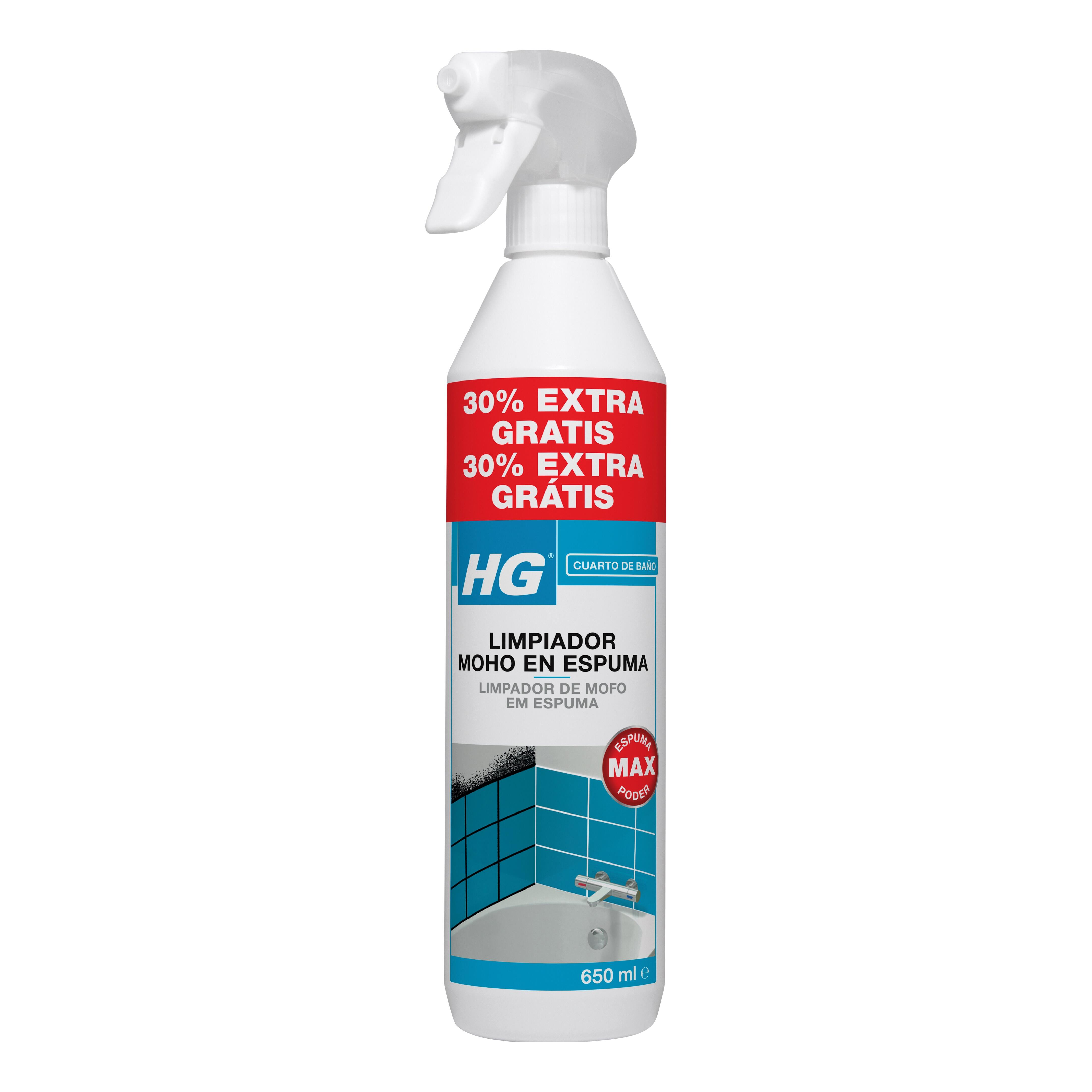 Espuma antimoho spray 500 ml - HG