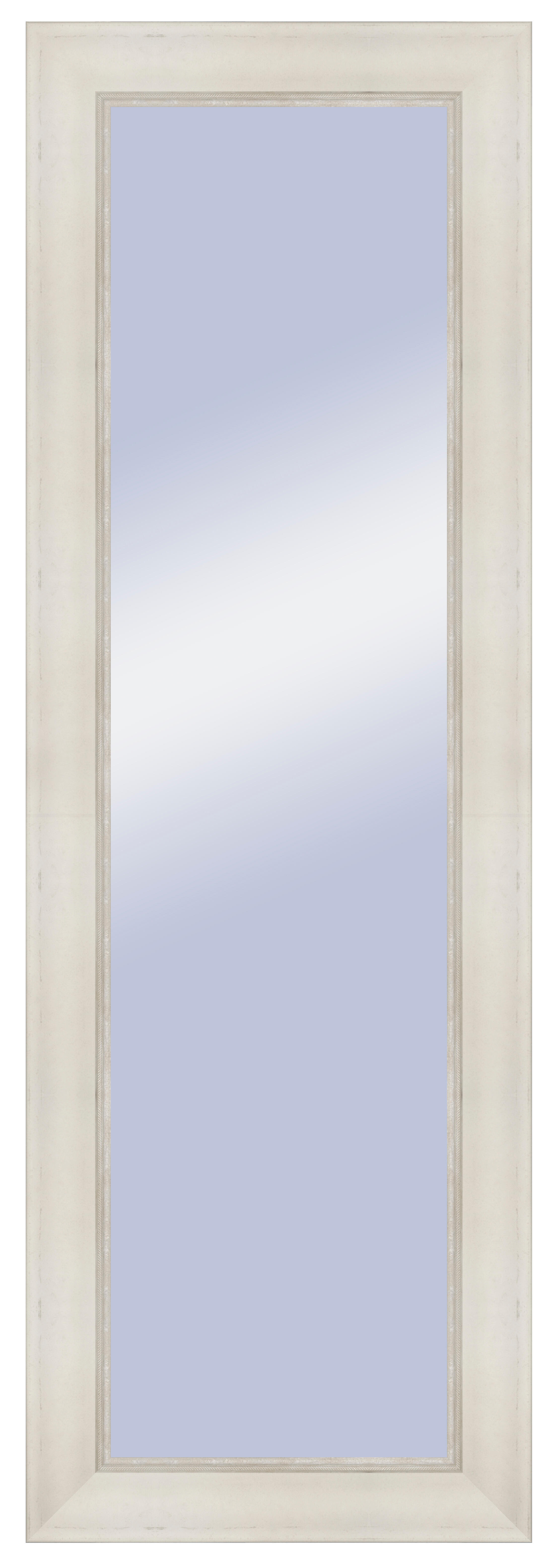Espejo enmarcado rectangular celine blanco 135 x 45 cm
