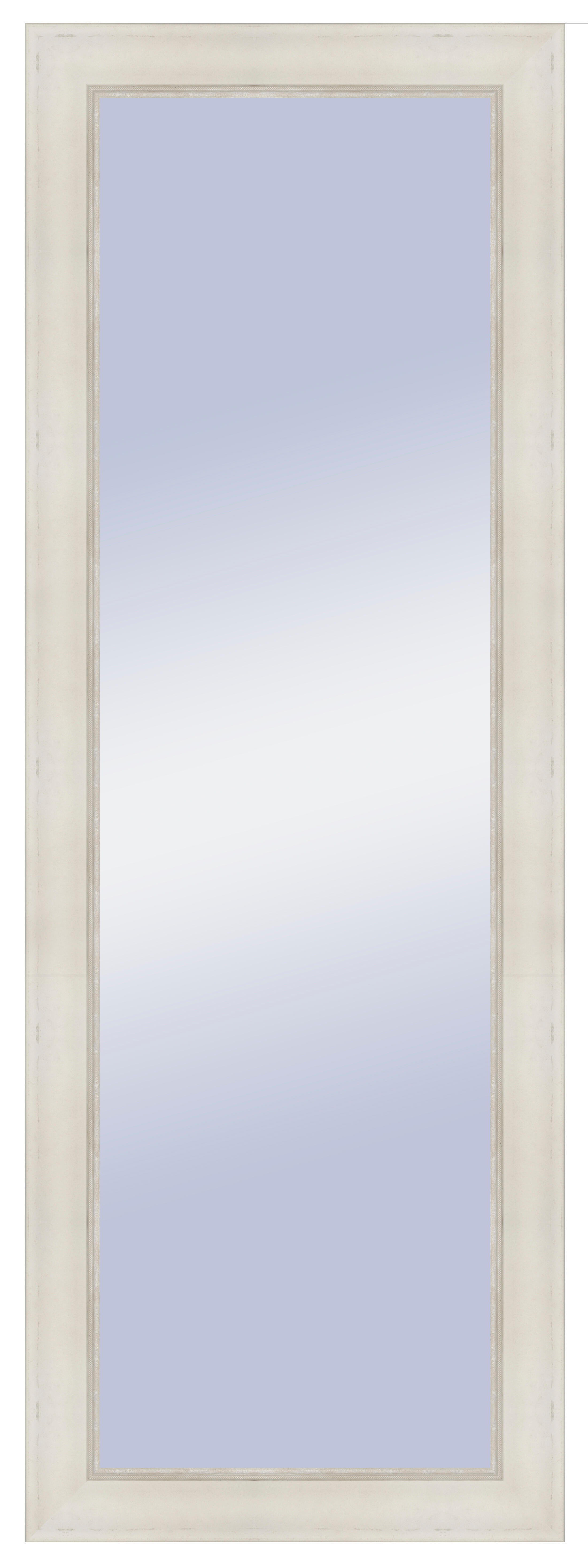 Espejo enmarcado rectangular celine blanco 155 x 55 cm