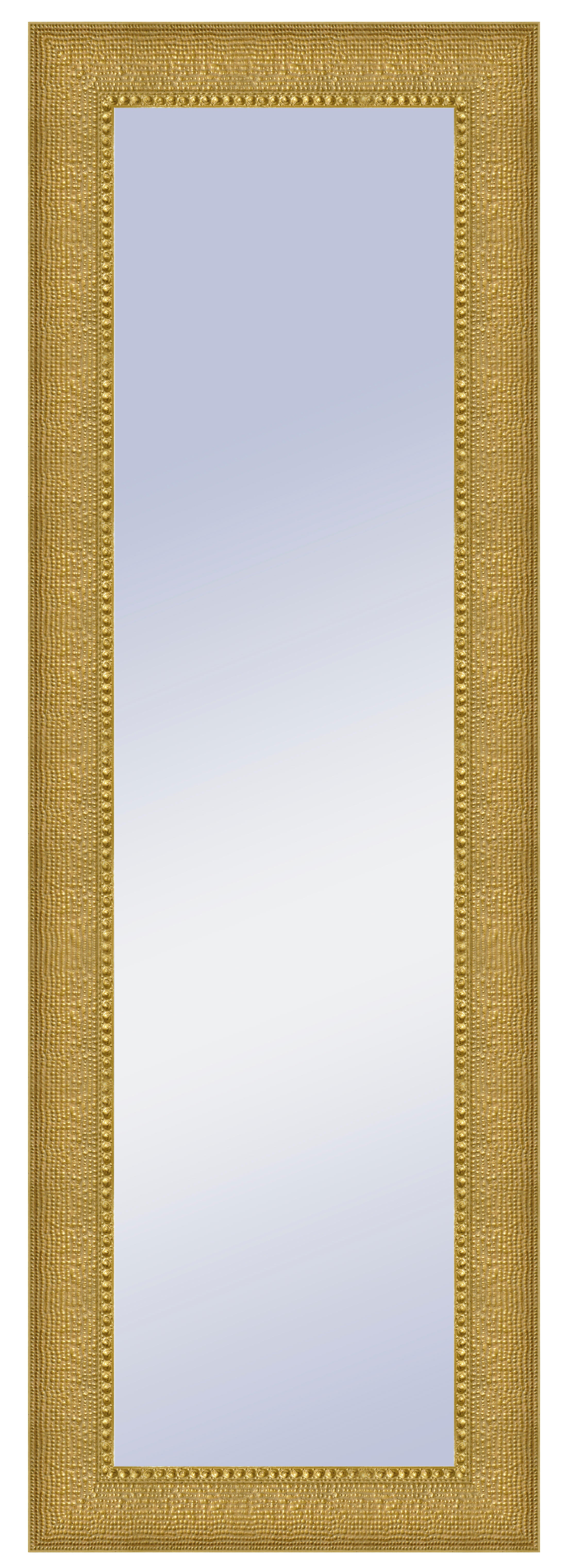 Espejo enmarcado rectangular jules joya dorado 134 x 44 cm