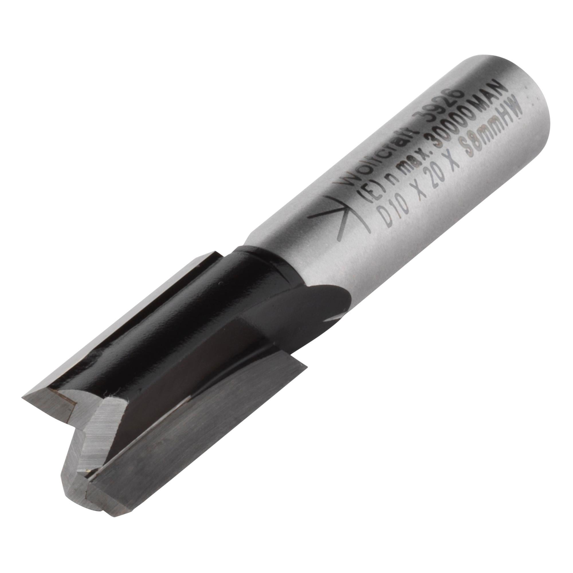 SpeTool Fresa a filo 8 mm, codolo extra lungo, per fresa superiore UpDown di compressione, lunghezza di taglio 45 mm, rivestimento DLC VHM, fresa elicoidale, doppio cuscinetto a sfera, inferiore per